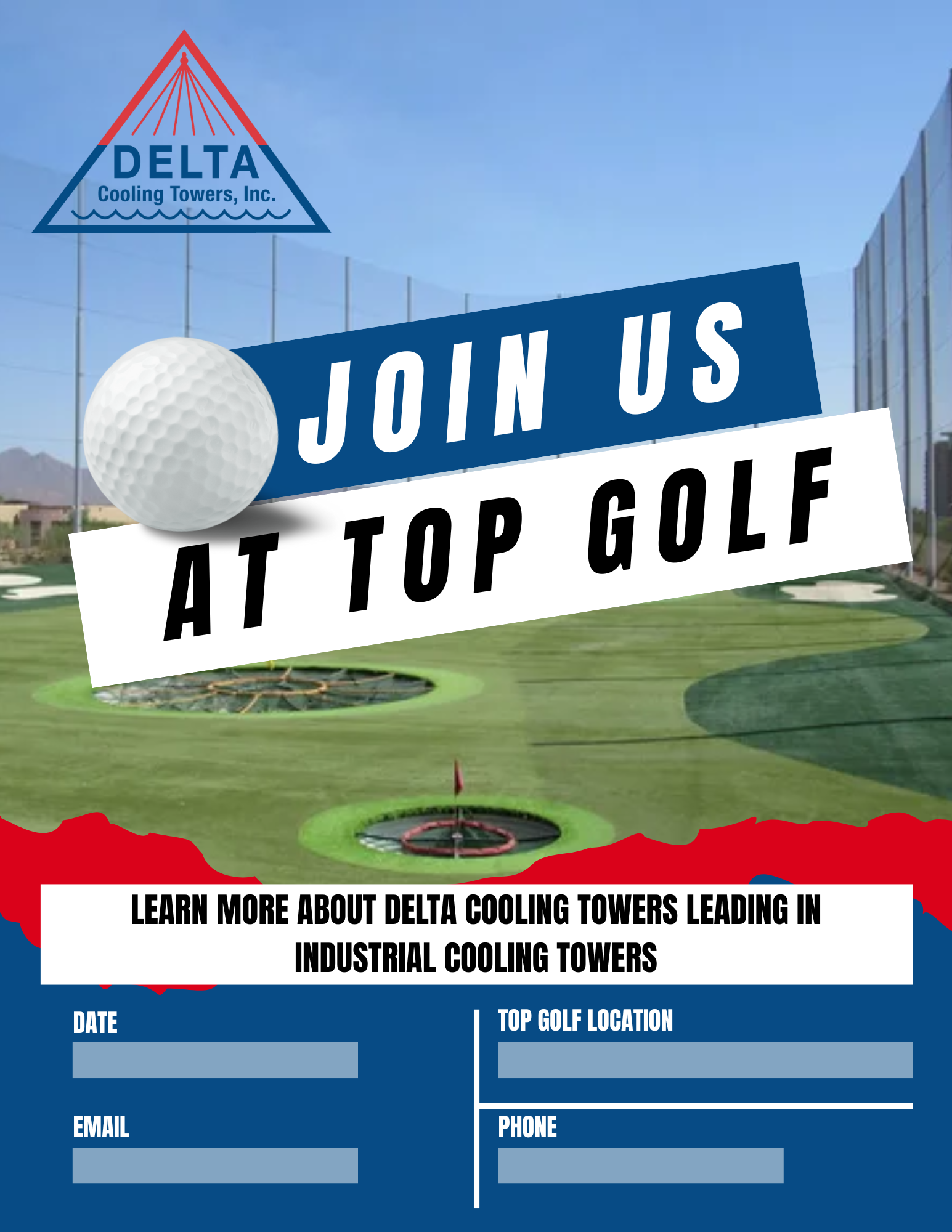 Golf Tournaments - Delta Cooling Towers