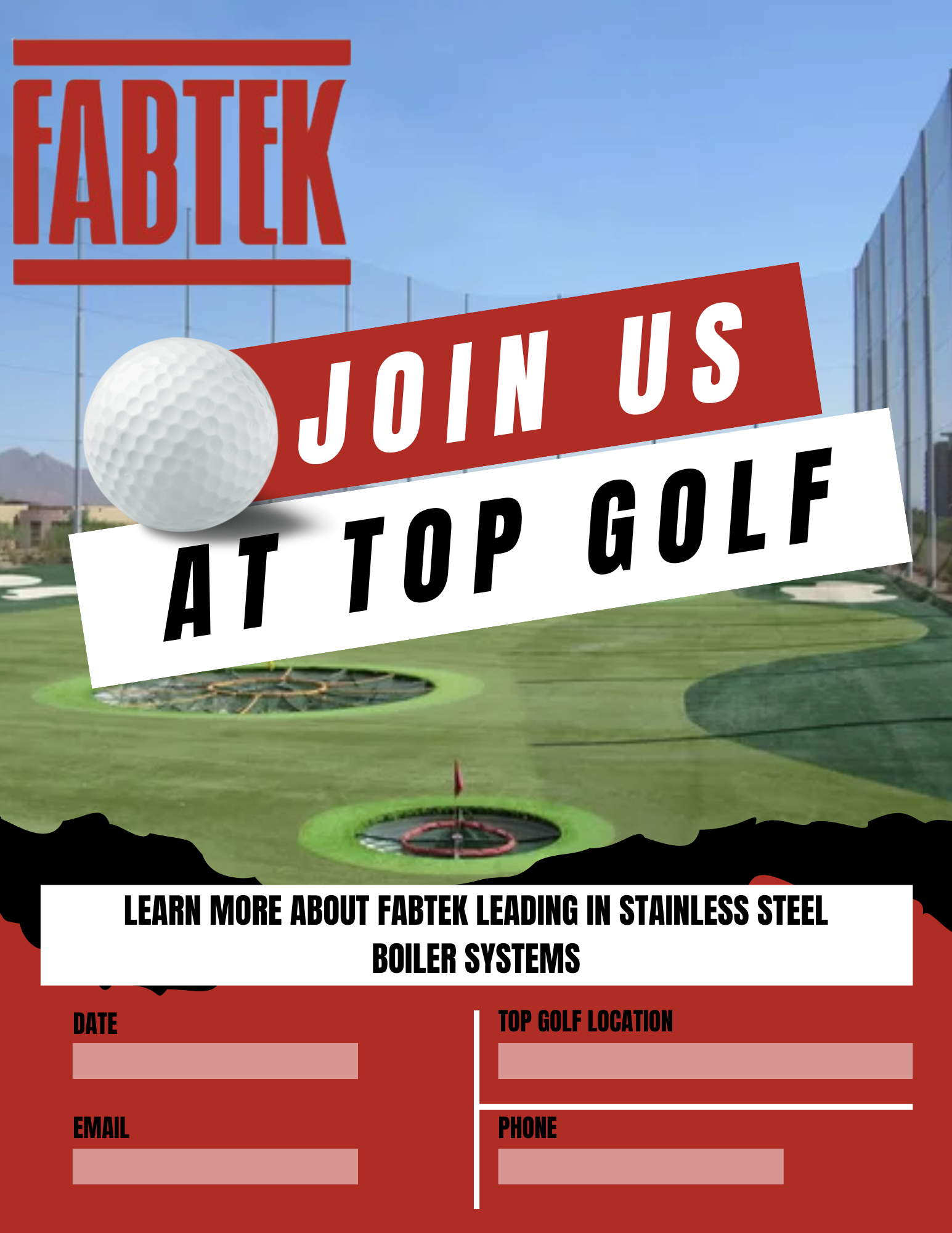 Golf Tournaments - Fabtek