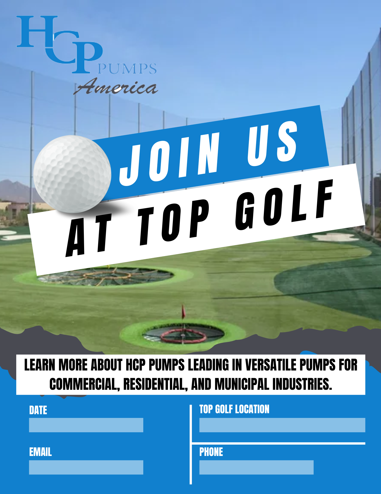 Golf Tournaments - HCP Pumps
