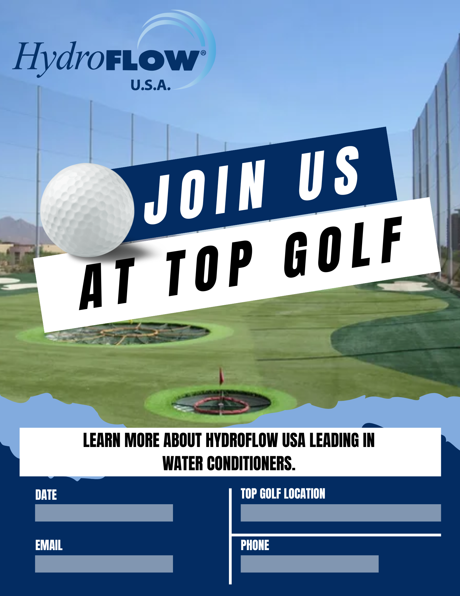 Golf Tournaments - HydroFlow USA