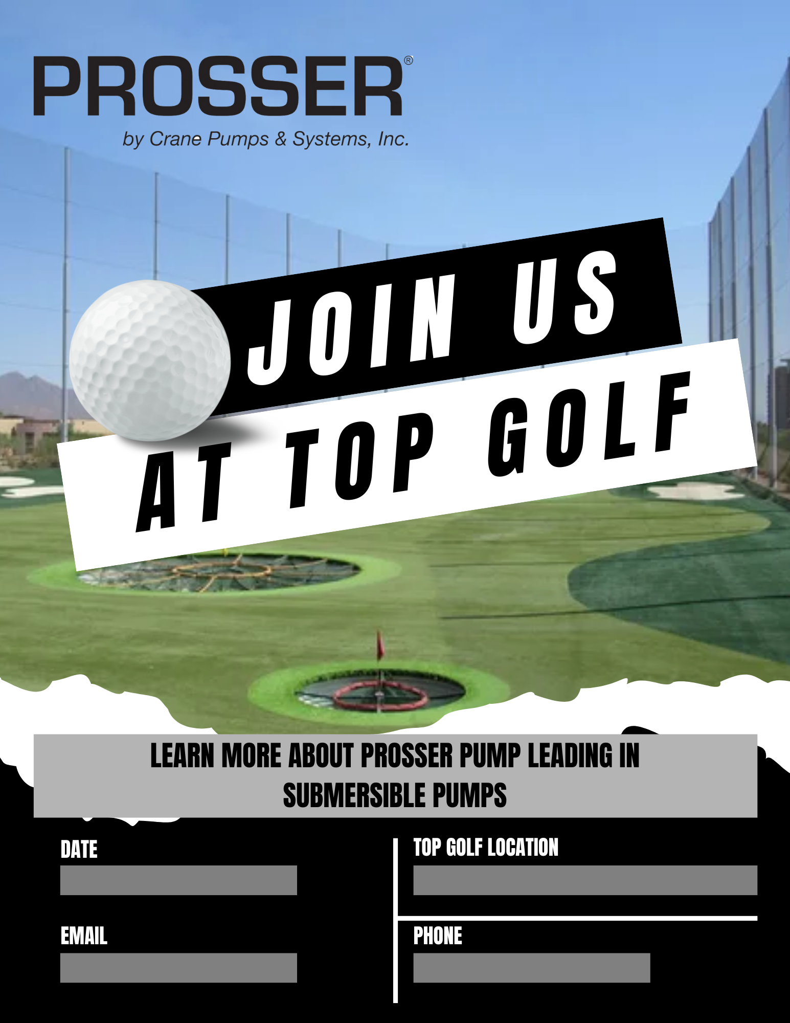 Golf Tournaments - PROSSER PUMP